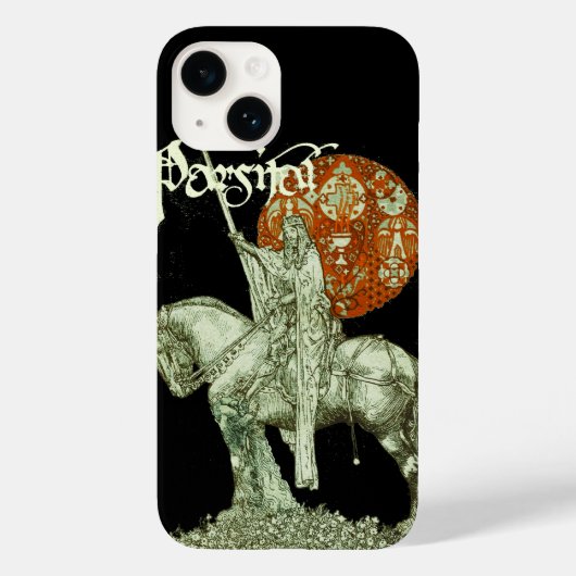 PERCEVAL LEGEND / QUEST OF THE HOLY GRAIL Fantasy Case-Mate iPhone Hülle (Rückseite)