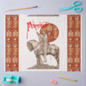 PERCEVAL LEGEND / QUEST OF THE HOLY GRAIL Red Whit Seidenpapier (Basteln)