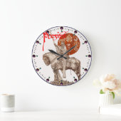 PERCEVAL LEGENDE /QUEST der HEILIGES GRAL Große Wanduhr (Zuhause)