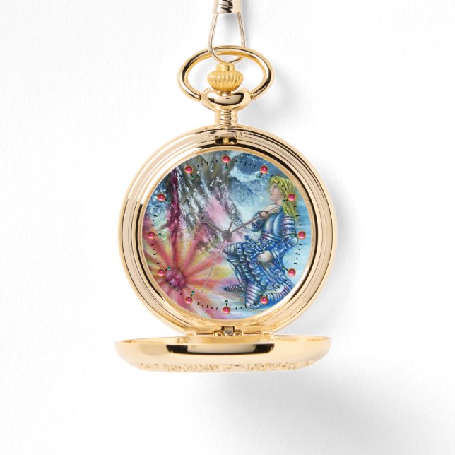 PERCEVAL UND VISION DER HOLY GRAIL Arthurian Legen Armbanduhr (Vorderseite)