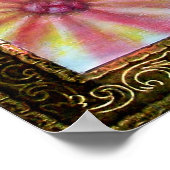 PERCEVAL UND VISION DES HEILIGEN GREIFENS POSTER (Ecke)