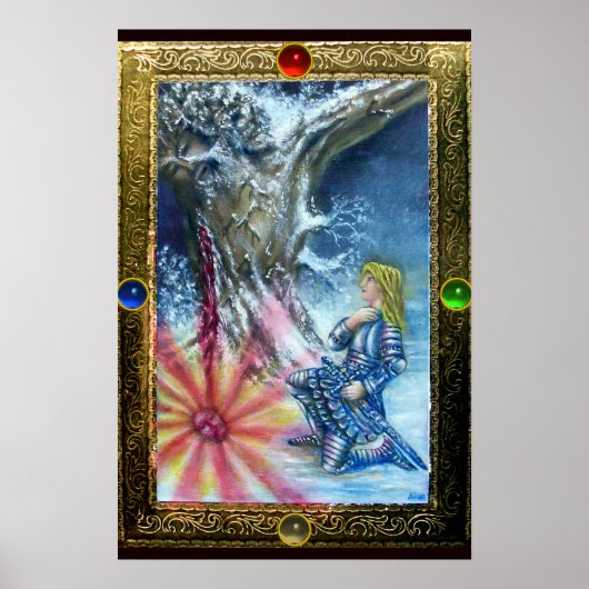 PERCEVAL UND VISION DES HEILIGEN GREIFENS POSTER (Vorne)