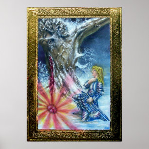 PERCEVAL UND VISION DES HEILIGEN GREIFENS POSTER