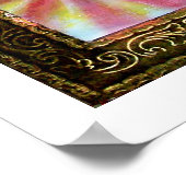 PERCEVAL UND VISION DES HEILIGEN GREIFENS POSTER (Ecke)