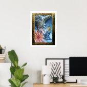 PERCEVAL UND VISION DES HEILIGEN GREIFENS POSTER (Heimbüro)