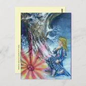 PERCEVAL UND VISION DES HEILIGEN GREIFENS POSTKARTE (Vorne/Hinten)