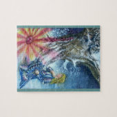 PERCEVAL UND VISION DES HEILIGEN GREIFENS PUZZLE (Horizontal)