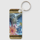 PERCEVAL UND VISION DES HEILIGEN GREIFENS SCHLÜSSELANHÄNGER (Rückseite)