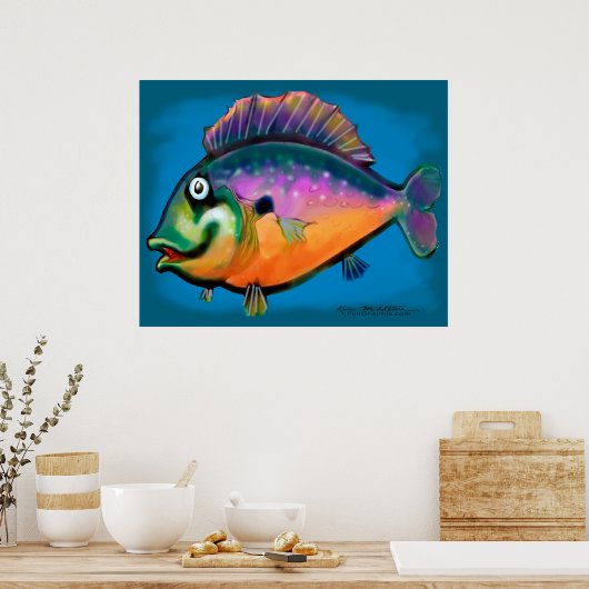 Perch Poster (Küche)