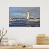 'Perch Rock Lighthouse, New Brighton Poster (Küche)