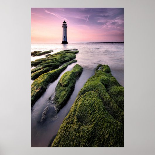 Perch Rock Lighthouse Poster (Vorne)