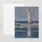 Perch Rock Lighthouse Postkarte (Vorne/Hinten)