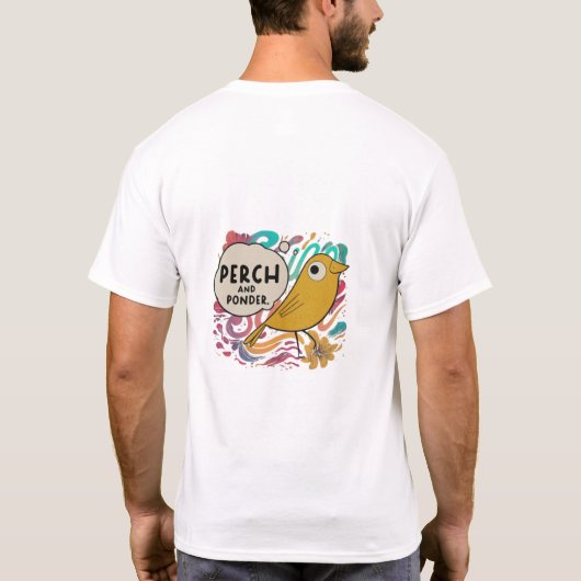 Perch und Ponder. T-Shirt (Rückseite)