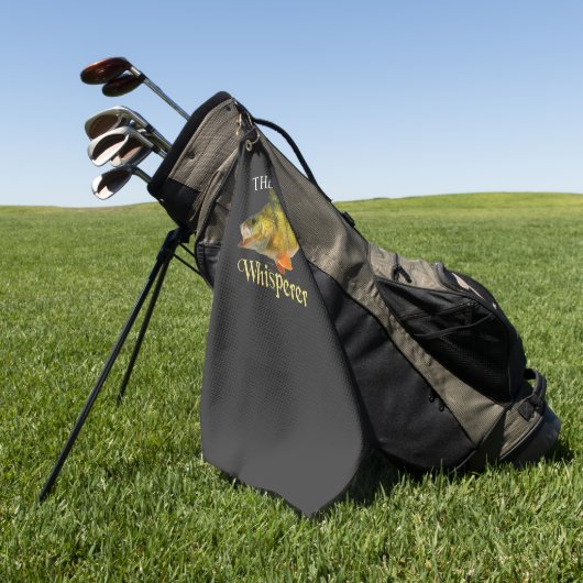 Perch Whisperer Dunkles Handtuch (Gras)