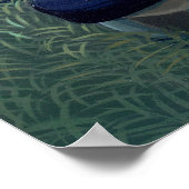 Perched and Sat and Nothing More ART PRINT Fee Poster (Ecke)