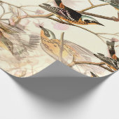 Perched Birds Geschenkpapier (Ecke)