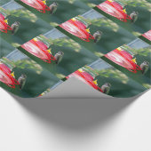 Perched Hummingbird Geschenkpapier (Ecke)