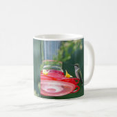 Perched Hummingbird Kaffeetasse (VorderseiteRechts)