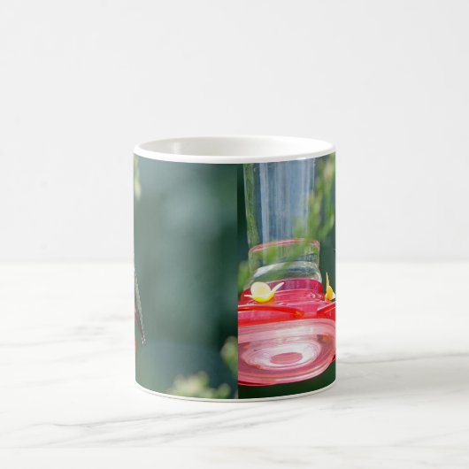 Perched Hummingbird Kaffeetasse (Mittel)