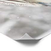 Perched Owl - Poster (Ecke)