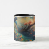 Perched Peacock Tasse (Zentrum)