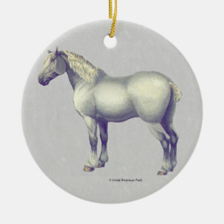 Percheron Horse Keramikornament