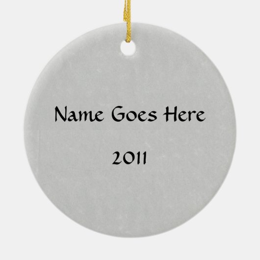 Percheron Horse Keramikornament (Hinten)