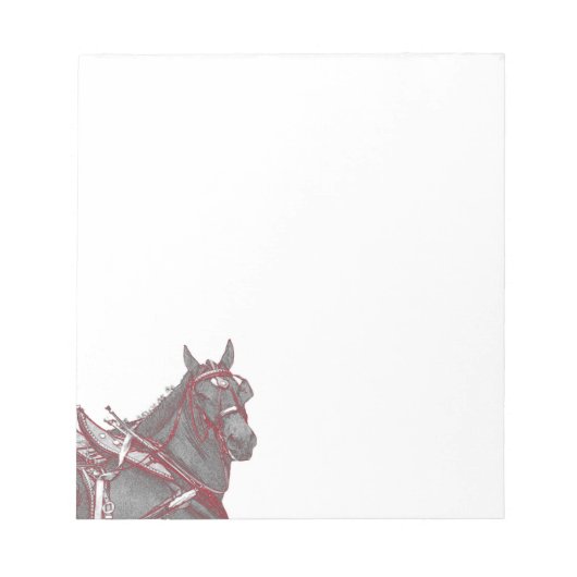 Percheron Notepad Notizblock (Vorderseite)