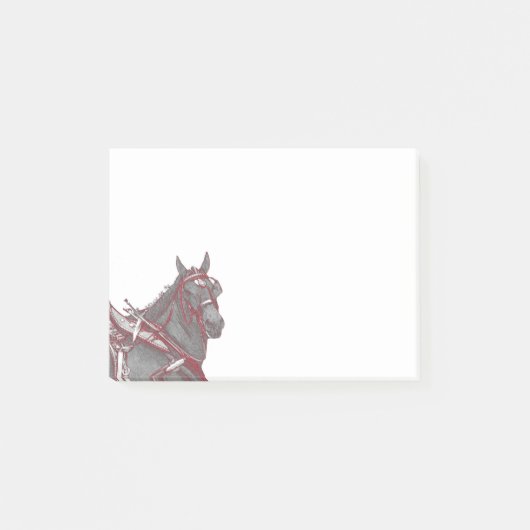 Percheron Post-It-Notes Post-it Klebezettel (Vorderseite)