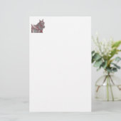 Percheron Stationery Briefpapier (Stehend Vorderseite)