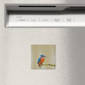 Perching Kingfisher Magnet (In Situ (Geschirrspüler))