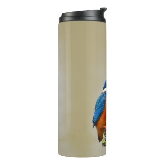 Perching Kingfisher Thermosbecher (Nach links gedreht)
