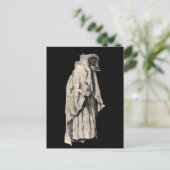 Percht Christmas Hexenkarte Postkarte (Stehend Vorderseite)