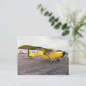 Percival EP9 Flugzeug Postkarte (Stehend Vorderseite)