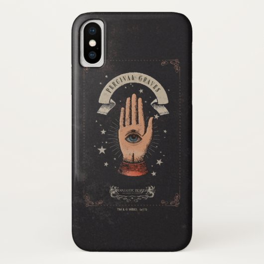 PERCIVAL GRAVES™ Magic Hand Graphic Case-Mate iPhone Hülle (Rückseite)