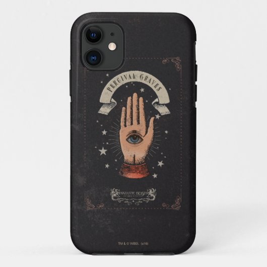 PERCIVAL GRAVES™ Magic Hand Graphic Case-Mate iPhone Hülle (Rückseite)
