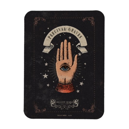PERCIVAL GRAVES™ Magic Hand Graphic Magnet (Vertikal)