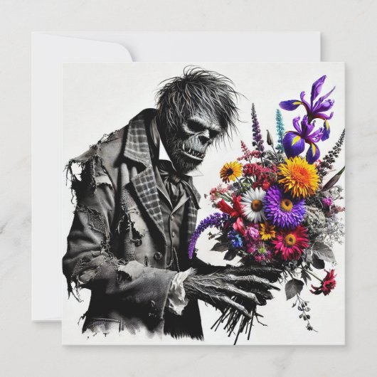 Percival Grimsley - Gotische Viktorianische Grußka (Vorderseite)