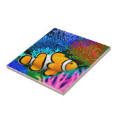 Percula Clown Anenome Fisch-Fliese Fliese (Seite)