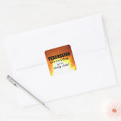 Percussio ist nicht alles Square Sticker (Umschlag)