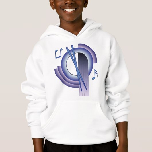 Percussion Deco2 Hoodie (Vorderseite)