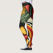 Percussion-Rhythmen Leggings (Links)