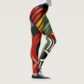 Percussion-Rhythmen Leggings (Rechts)