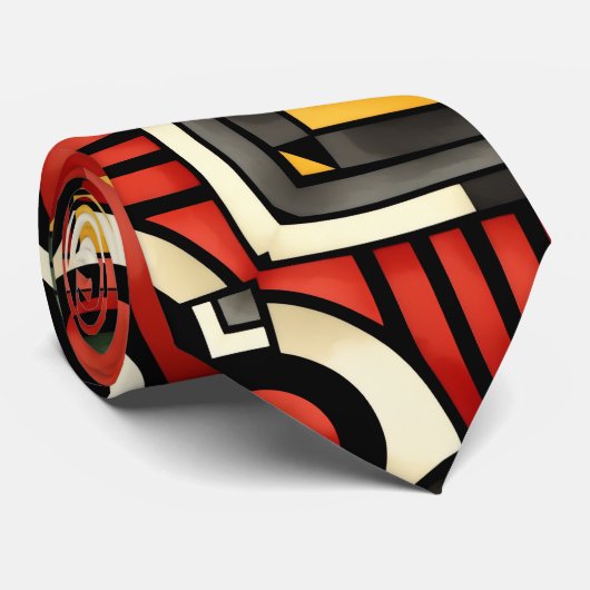 Percussion Rhythms Krawatte (Gerollt)