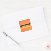 Percussionaholic Life Square Sticker (Umschlag)