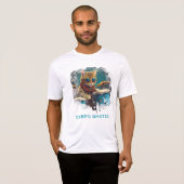 *~* Percussionist Cool Cat AP91 AQUAMARIN DRUMMER T-Shirt (Vorne ganz)