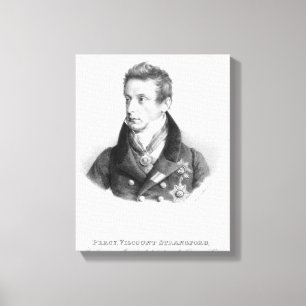 Percy, 6. Viscount Strangford Leinwanddruck