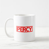 Percy-Briefmarke Kaffeetasse (Links)
