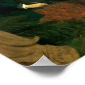 Percy Bysshe Shelley 1845 Poster (Ecke)