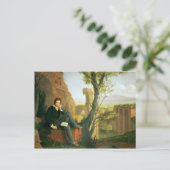 Percy Bysshe Shelley 1845 Postkarte (Stehend Vorderseite)